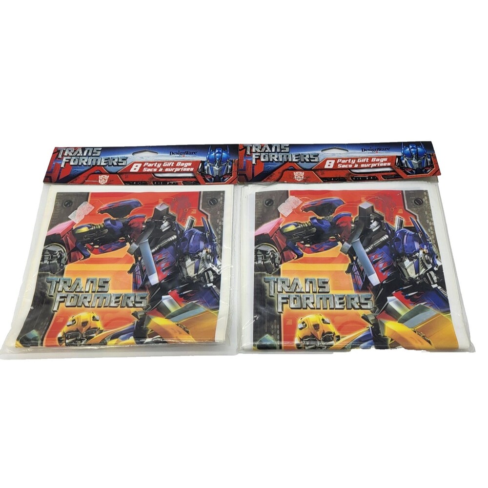 TRANSFORMERS Movie Party Favor Bags Loot Treat Party Supply Gift Bag 2007